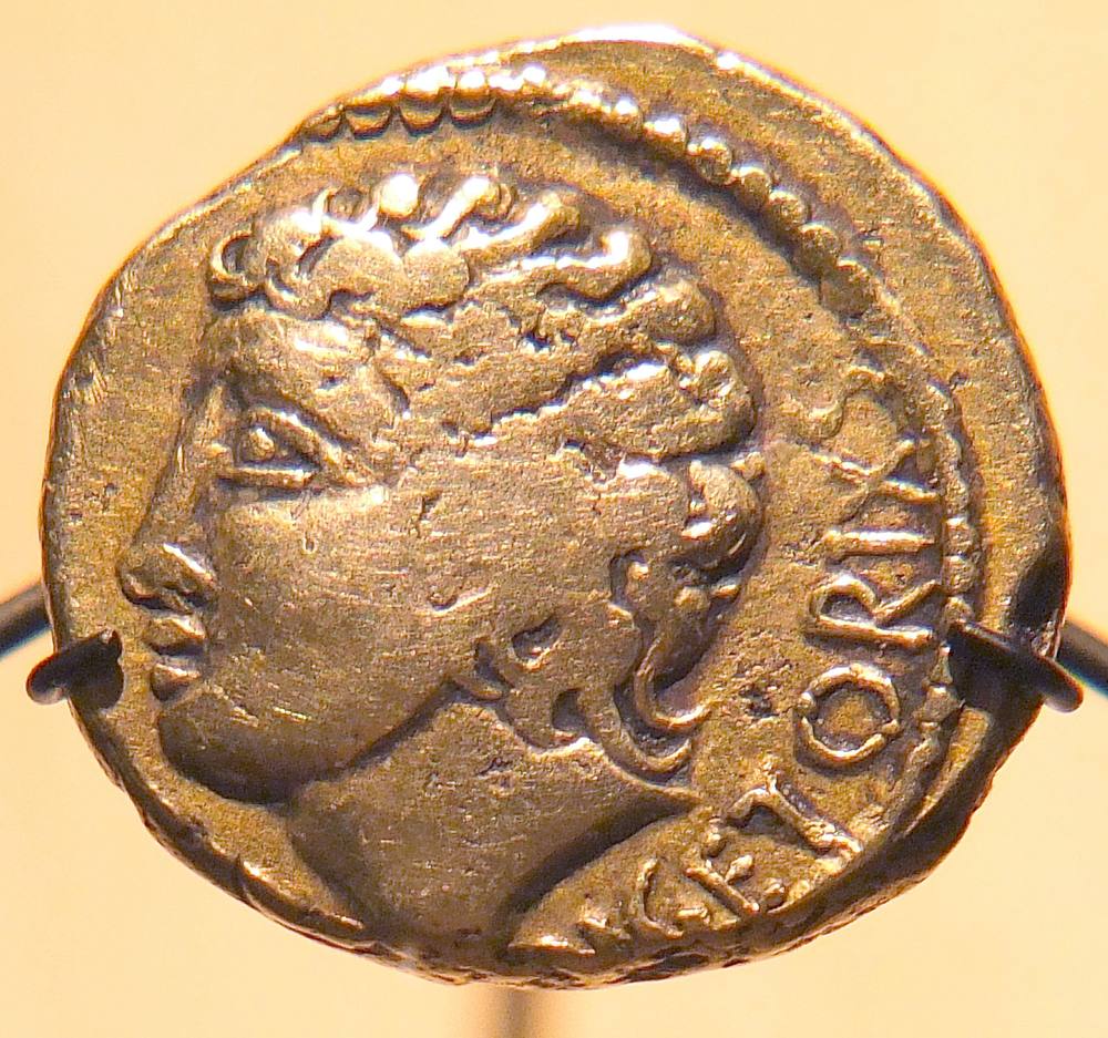 Goldstater mit der Legende Vercingetorix