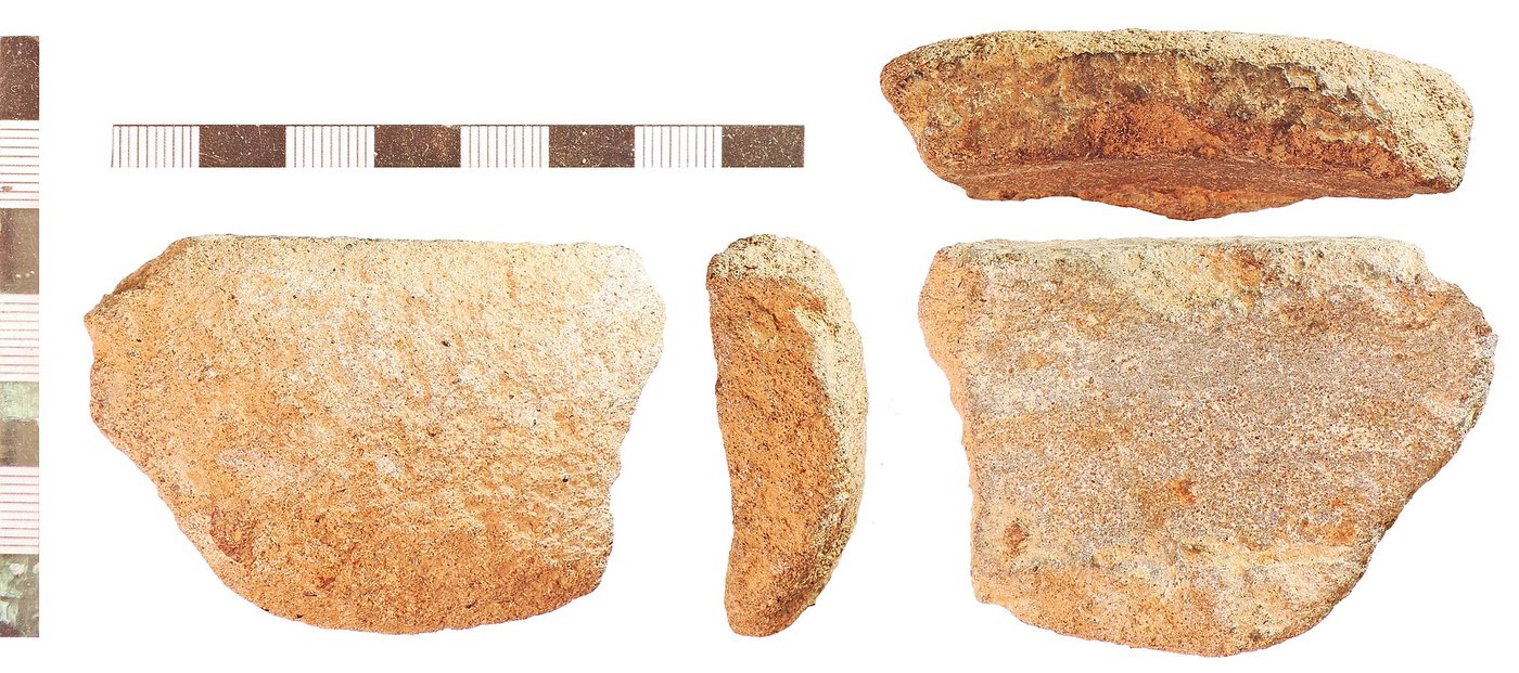 Fragment of a soapstone cooking vessel