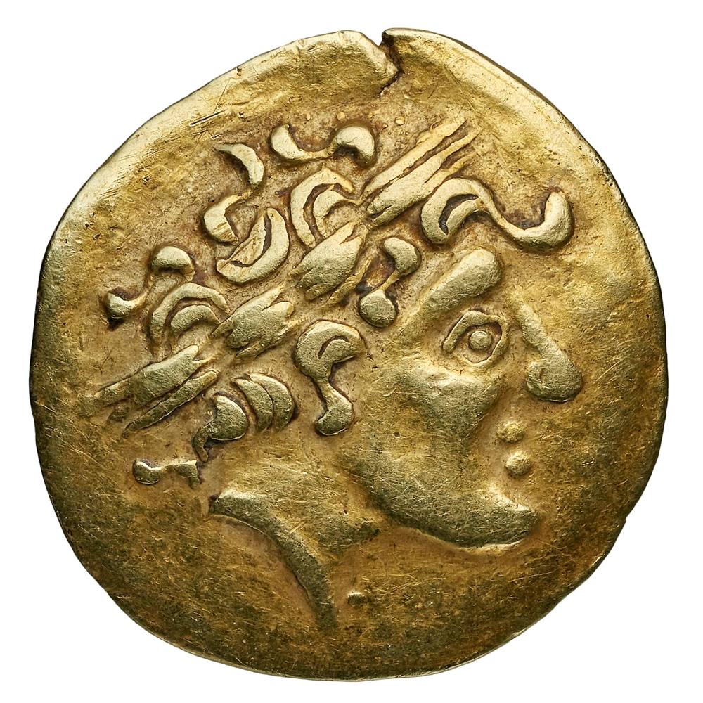 Goldener Viertelstater der Helvetier
