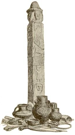 Slawisches Kultbild – der Zbrucz-Idol (Swetowid), Beispiel eines mehrköpfigen Slawengottes