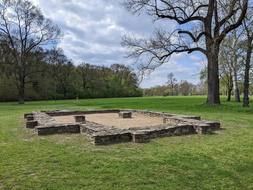 Mikulcice church foundations