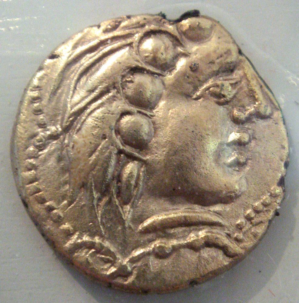 Goldmünze der Santonen