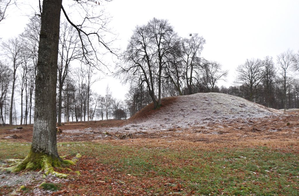 Burial mound in the Borre cemetery near Horten