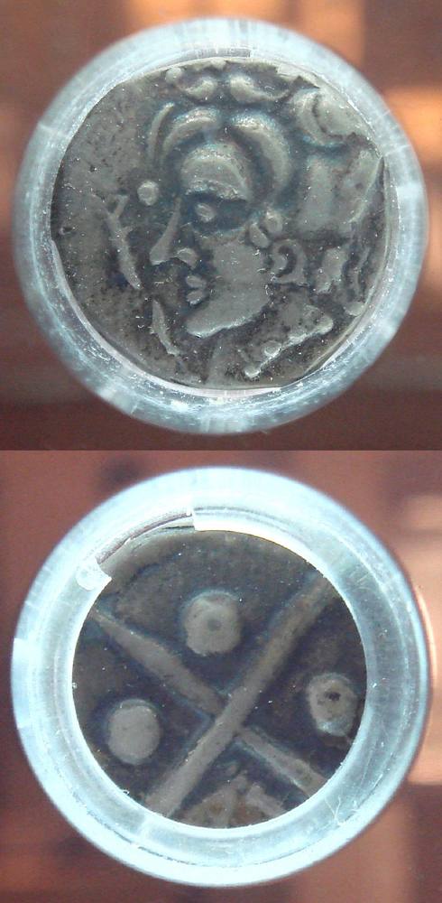Silbermünze der Volcae Tectosages