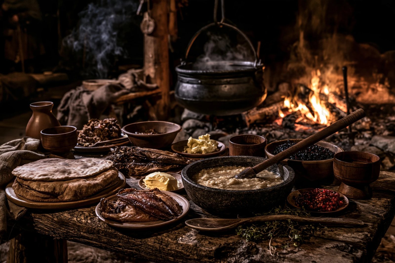 Was aßen die Wikinger? Ernährung, Essen und Trinken im Norden – was Funde, Knochen und Sagas verraten