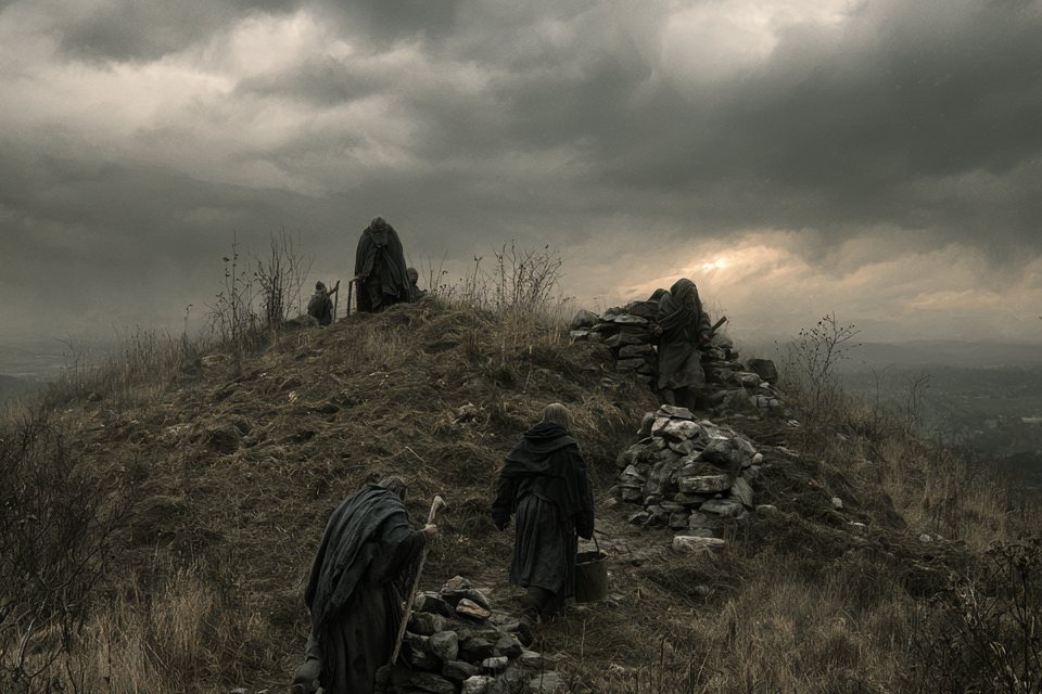 Building a burial mound – evoking the Germanic cemetery of Frienstedt