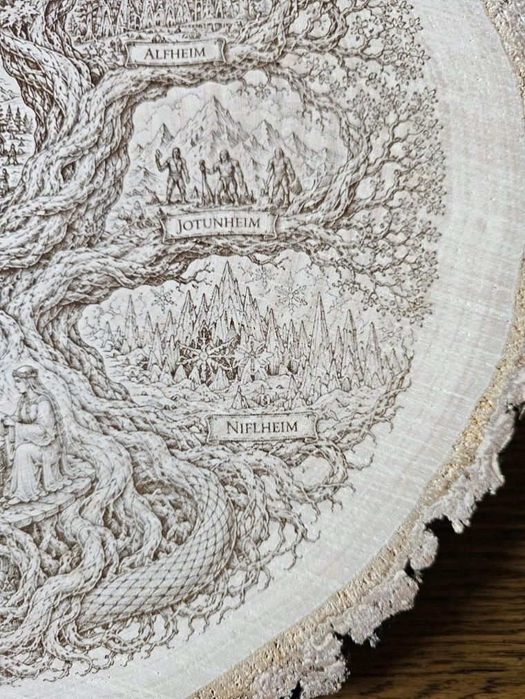 Disc detail: Jötunheim and icy Niflheim