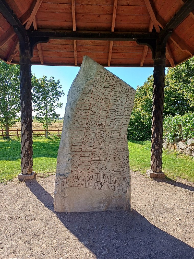 The Rök runestone in Östergötland, Sweden – the longest known runic inscription